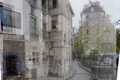 ユルサン通り 1900 - 2019  ver.2019    Rue des Ursins, 75004 Paris 1900 et 2019  ver.2019